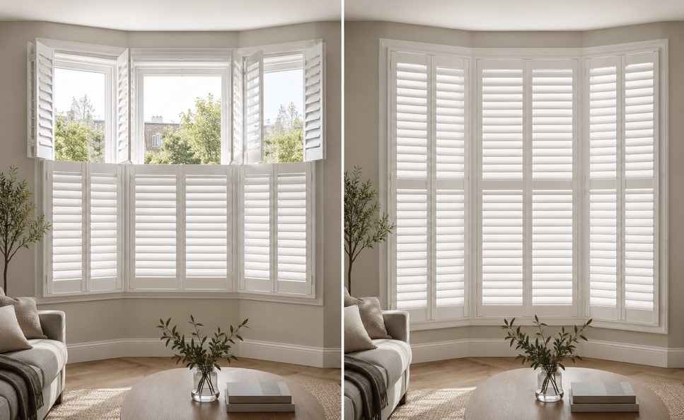 tier on tier vs full height shutters
