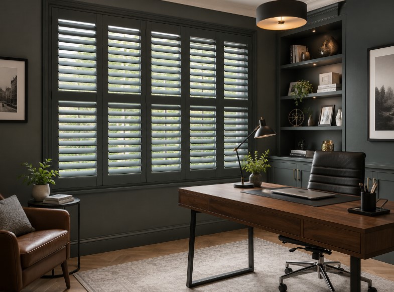 home office shutters colour