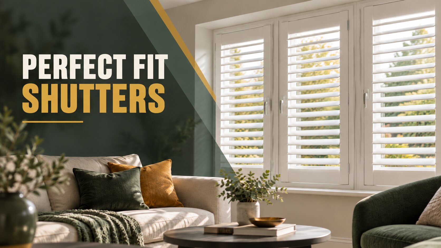What makes ‘Perfect Fit’ shutters so popular for uPVC windows